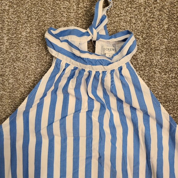J Crew Striped Halter Dress - Picture 3 of 3